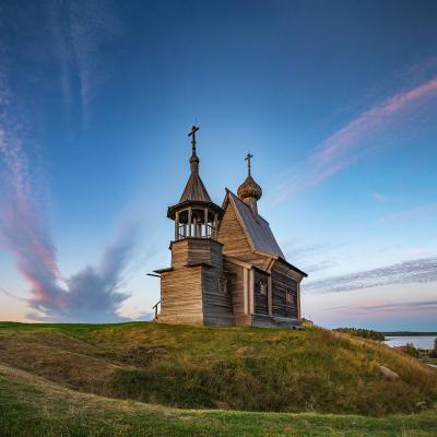 Евгений Мазилов - Небесный салют в Вершинино (Кенозерский национальный парк)