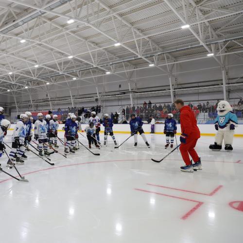 На льду в Северодвинске