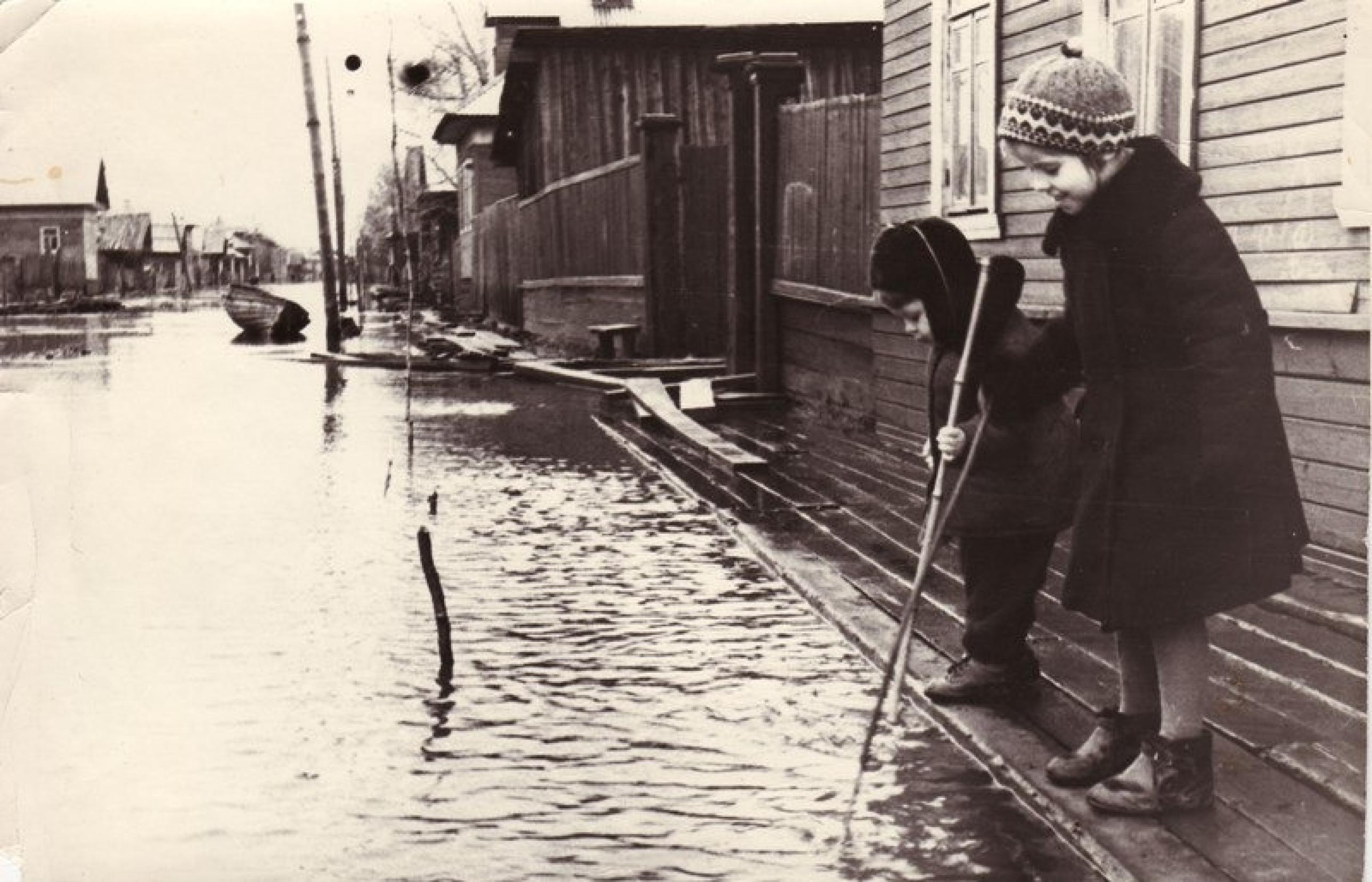 Соломбала. Фото начала 1969-х годов. Фотограф И. М.Жила. Из архива АОНБ им. Добролюбова